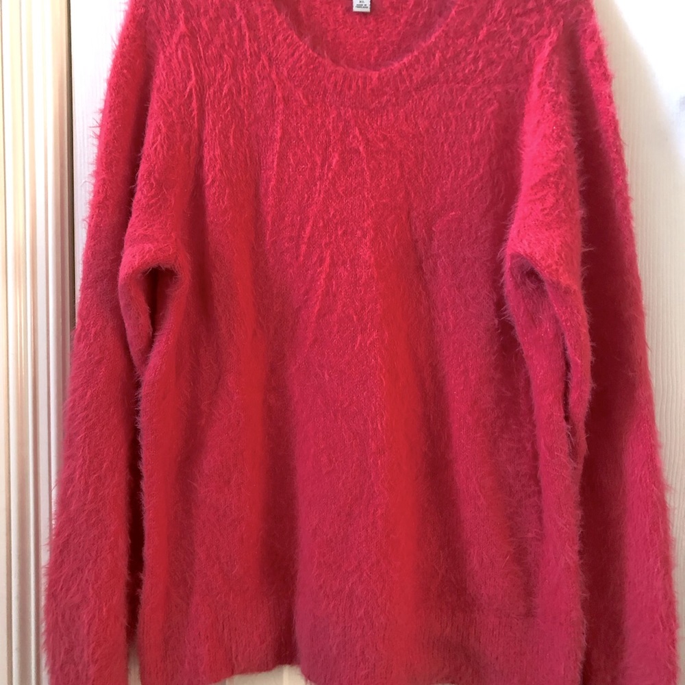 A New Day Sweater Hot Pink Sweater